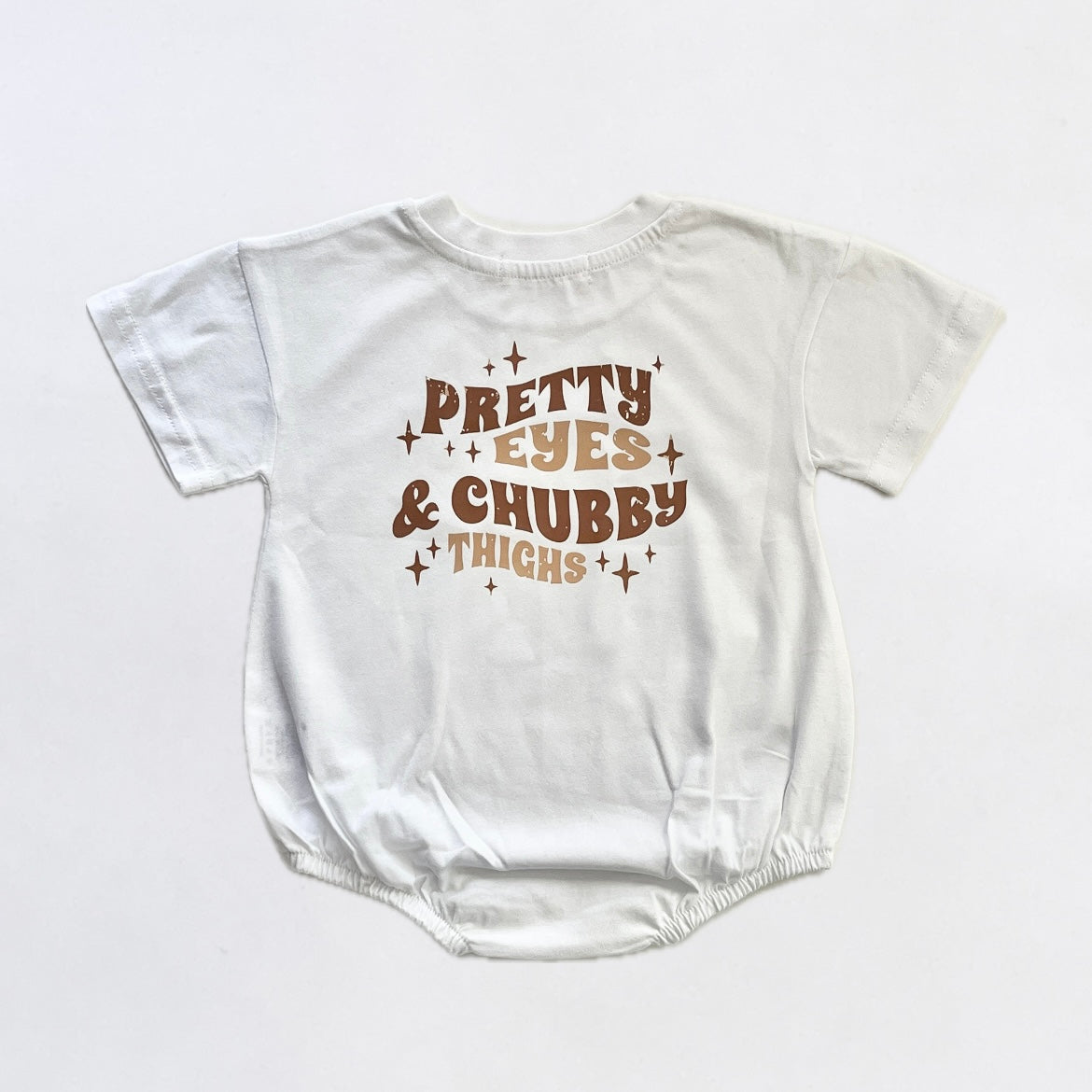 Pretty Eyes Chubby Thighs T-shirt Onesie