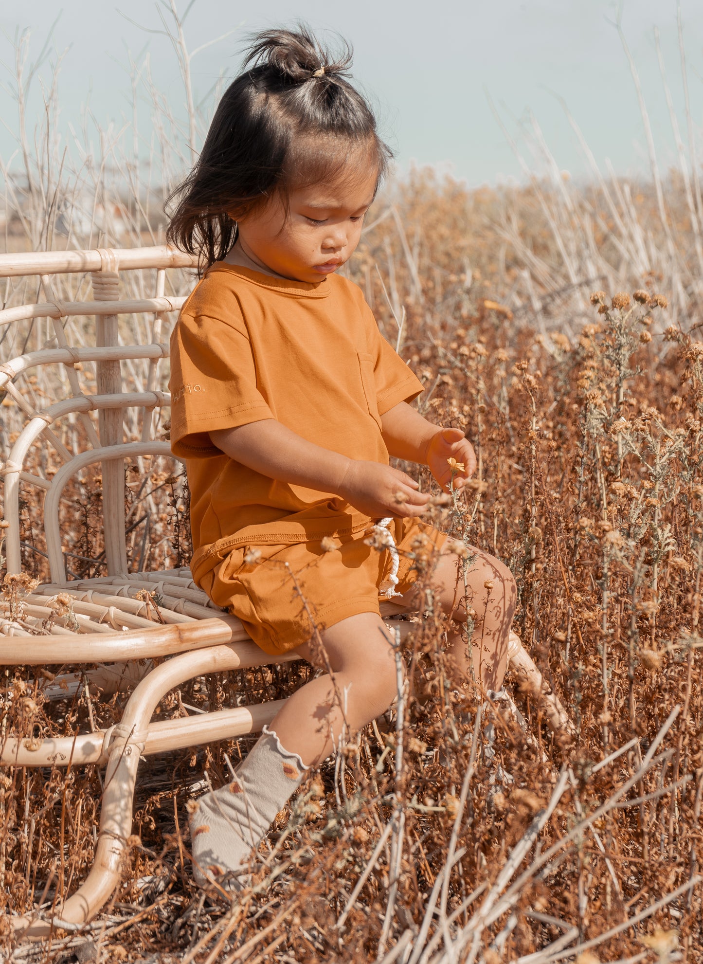 Embroidery Logo Pocket T-shirt Sets