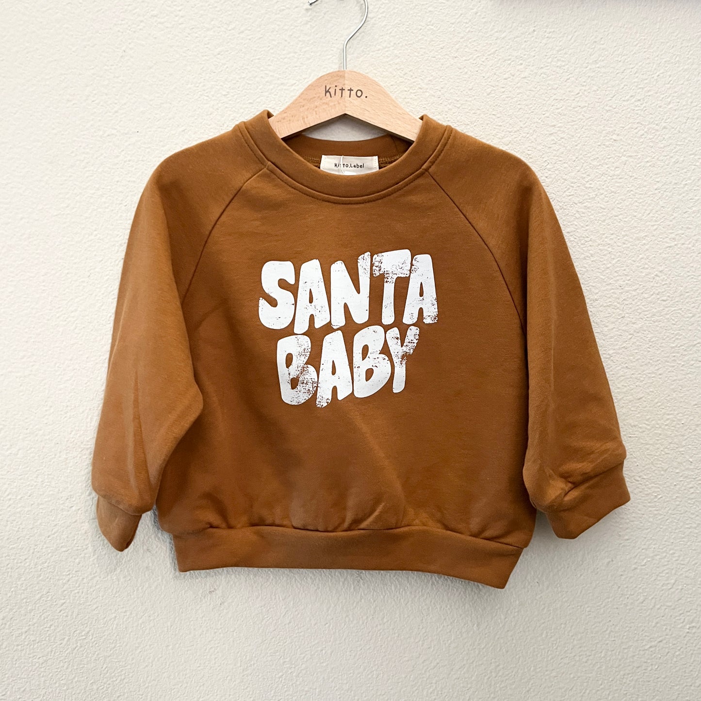 Santa Baby Terry Pullover