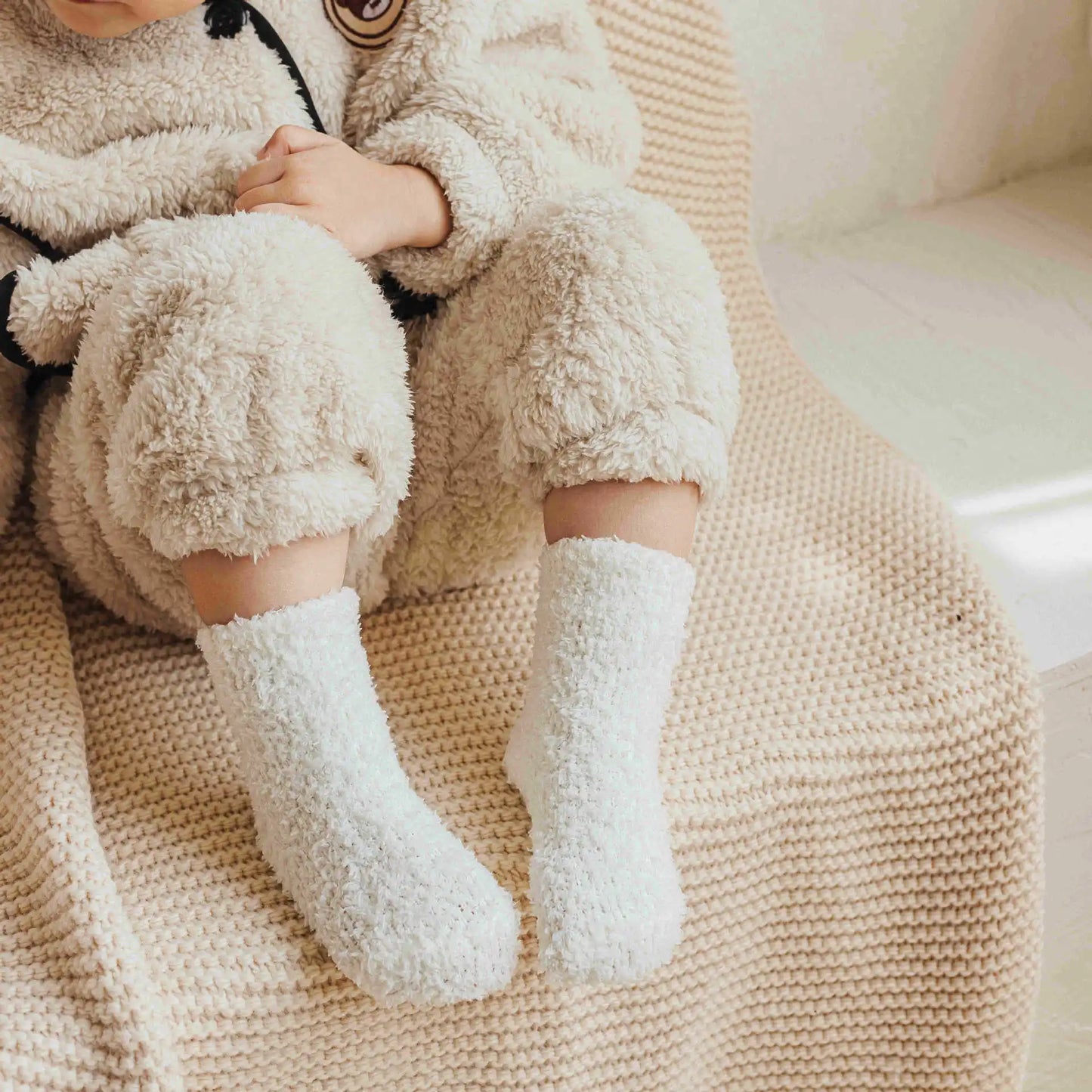 Coral Fleece Cozy Socks