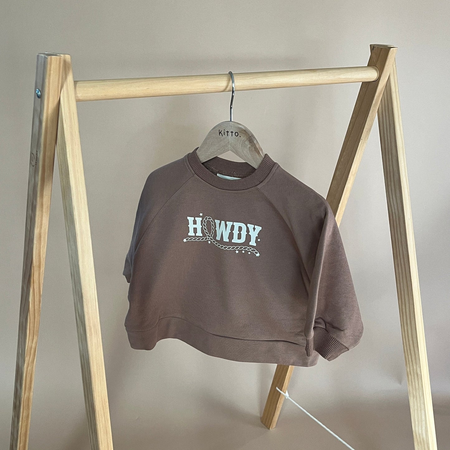 Howdy Oversized Pullover