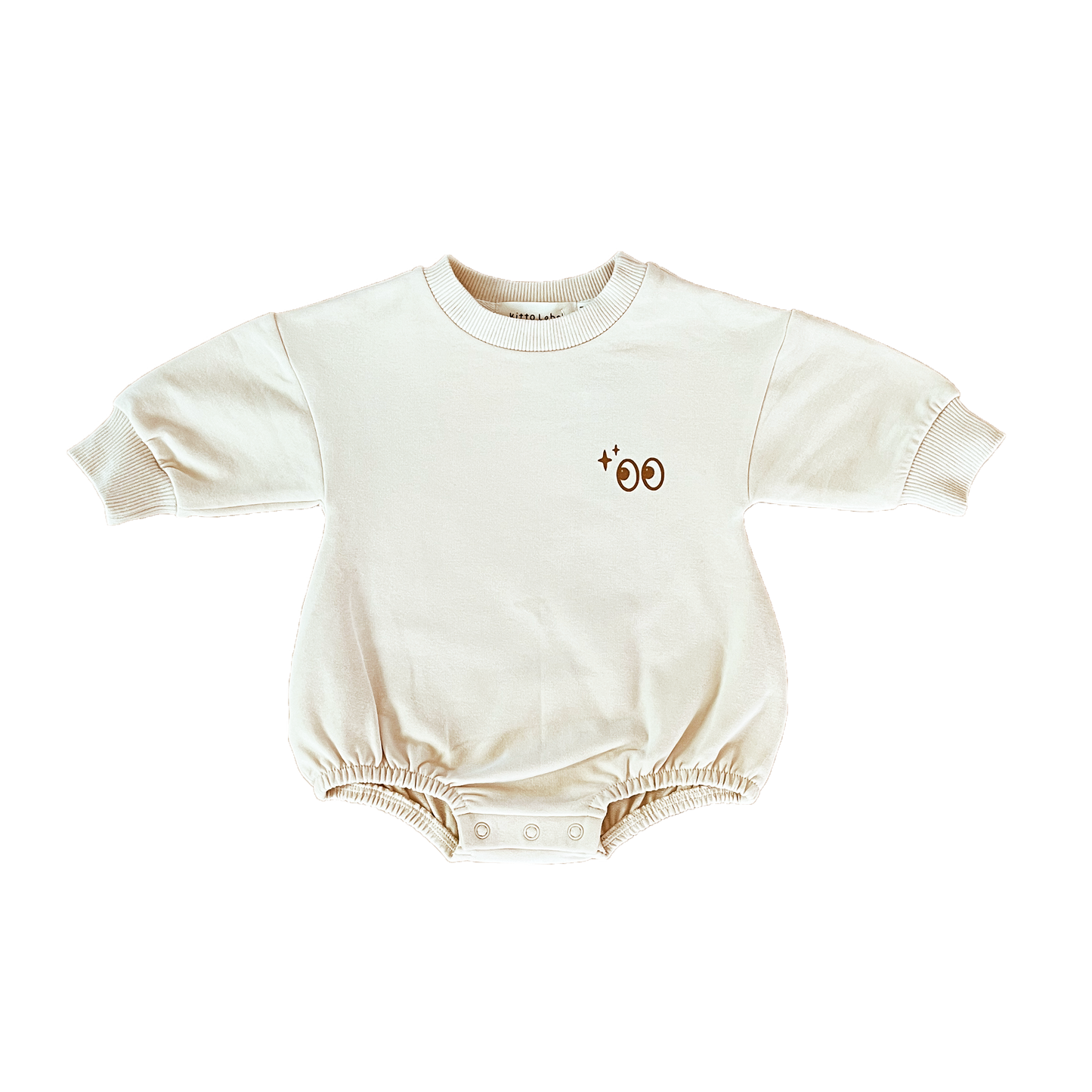Pretty Eyes Sweatshirt Romper