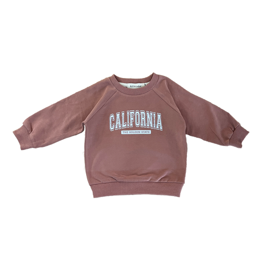 California Sweatshirt - Mauve