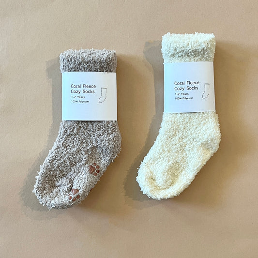 Coral Fleece Cozy Socks