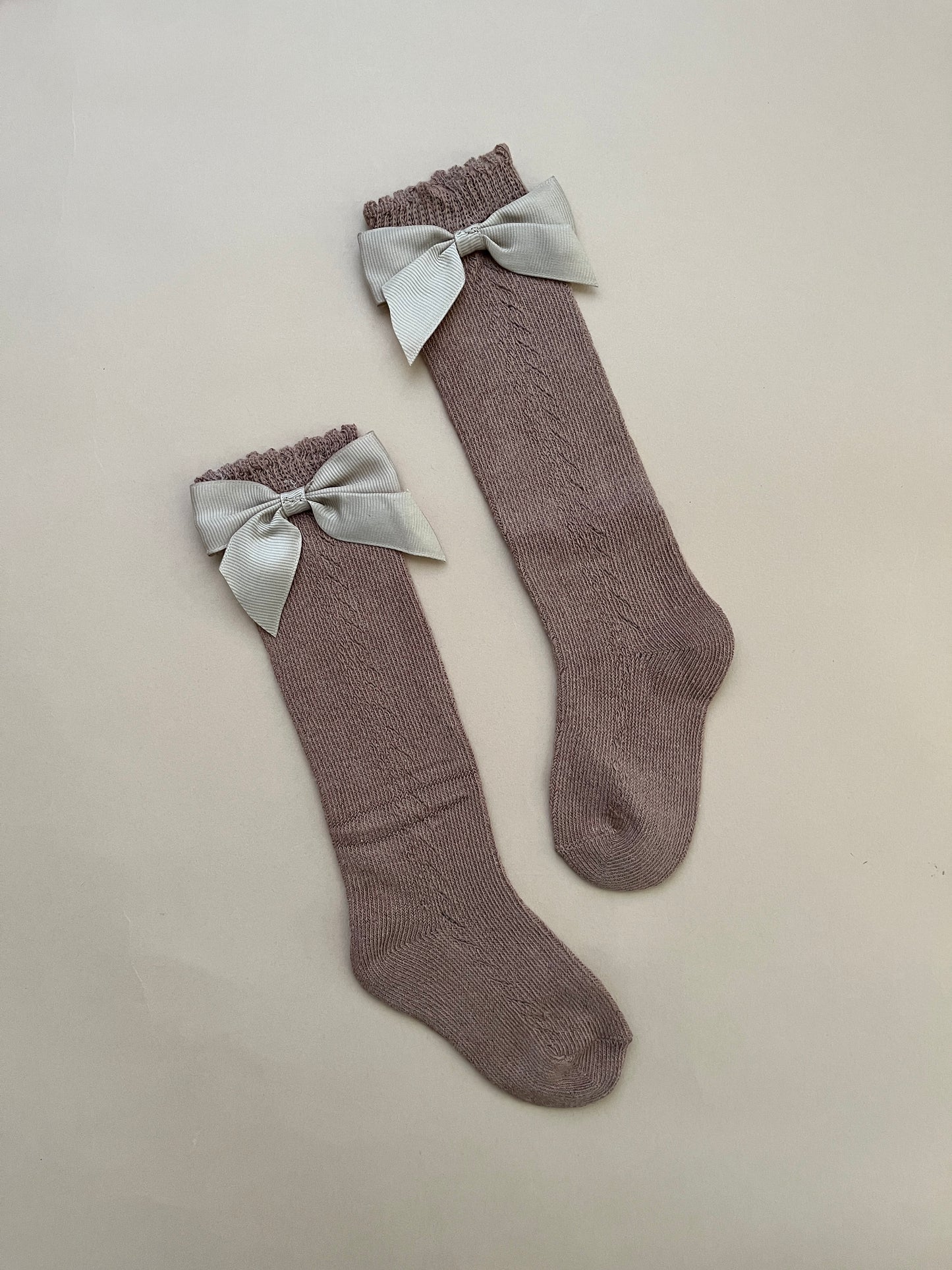 Knee Socks with Bow