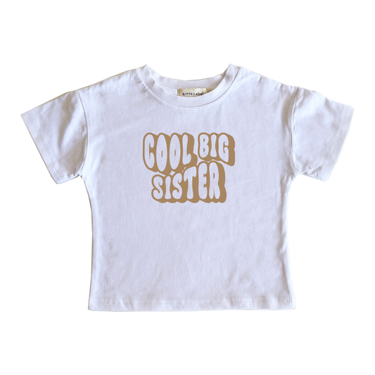 Cool Big Sister T-Shirt - 100% Organic Cotton